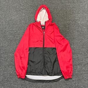 Southpole red and black retro windbreaker